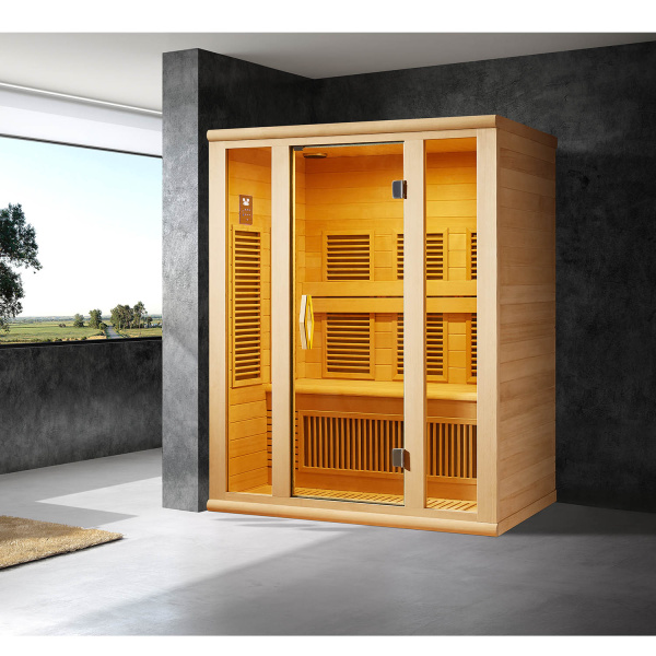 Инфракрасная сауна Mexda WS-1608SR красный кедр 1500*1050*1900